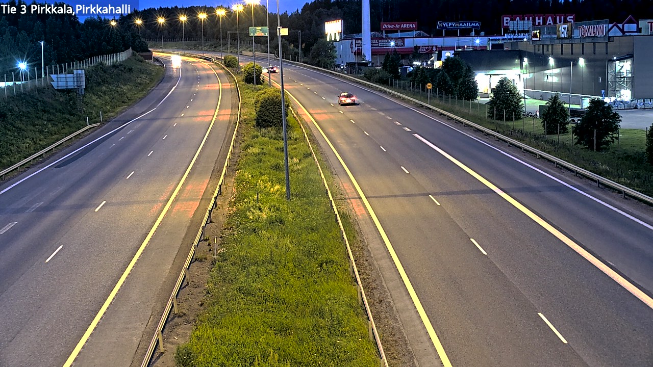 Kelikamerat Kuva Tie 3 Pirkkala, Pirkkahalli, Pirkkala, Pirkanmaa