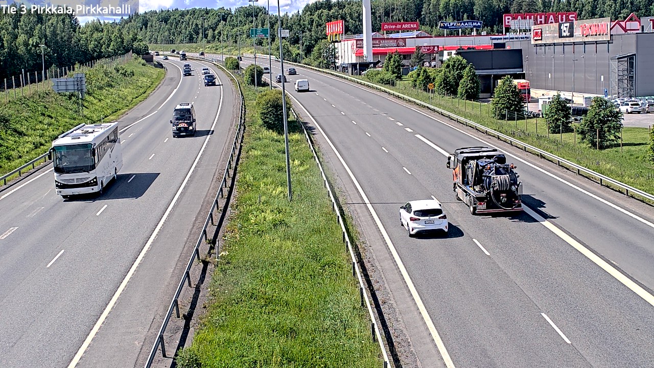 Kelikamerat Kuva Tie 3 Pirkkala, Pirkkahalli, Pirkkala, Pirkanmaa