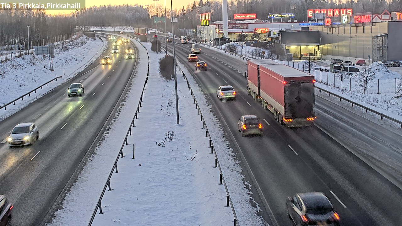 Kelikamerat Kuva Tie 3 Pirkkala, Pirkkahalli, Pirkkala, Pirkanmaa