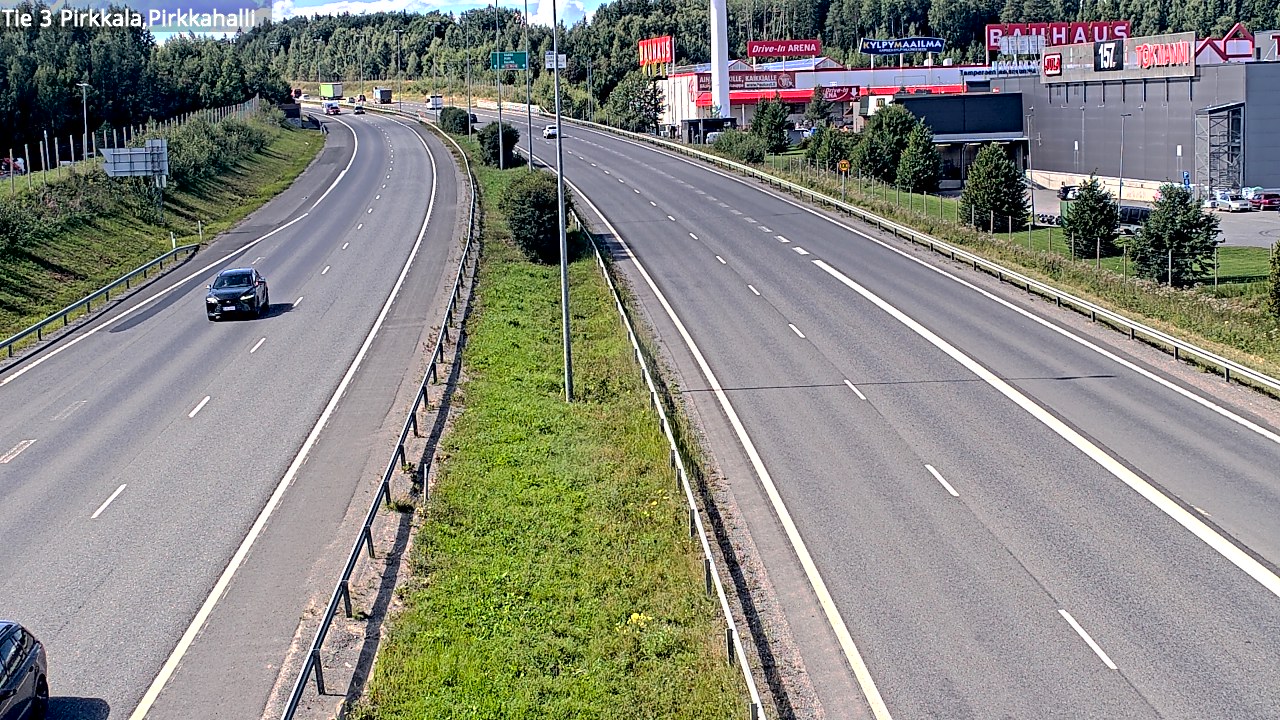 Kelikamerat Kuva Tie 3 Pirkkala, Pirkkahalli, Pirkkala, Pirkanmaa