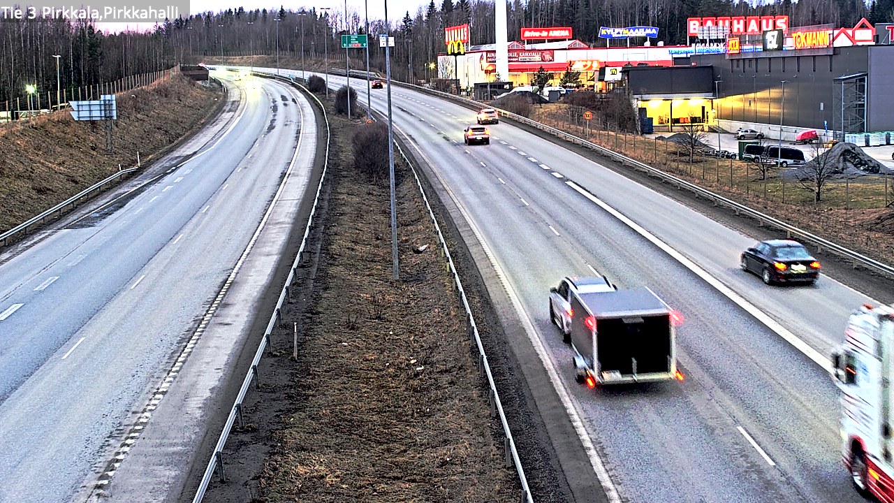 Kelikamerat Kuva Tie 3 Pirkkala, Pirkkahalli, Pirkkala, Pirkanmaa