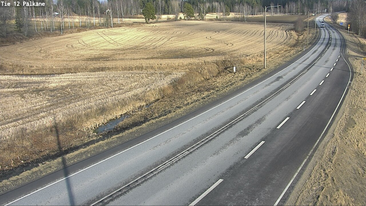 Weather Camera Image Väg 12 Pälkäne, Pälkäne, Pirkanmaa