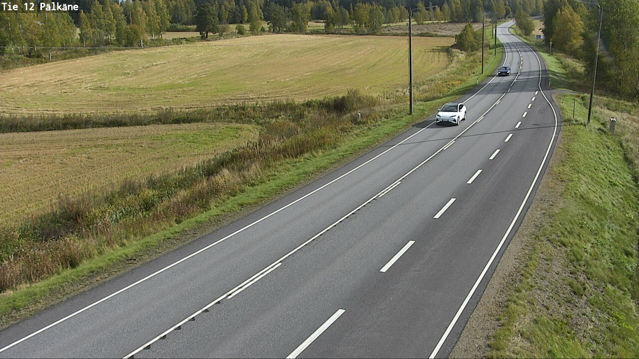 Weather Camera Image Väg 12 Pälkäne, Pälkäne, Pirkanmaa