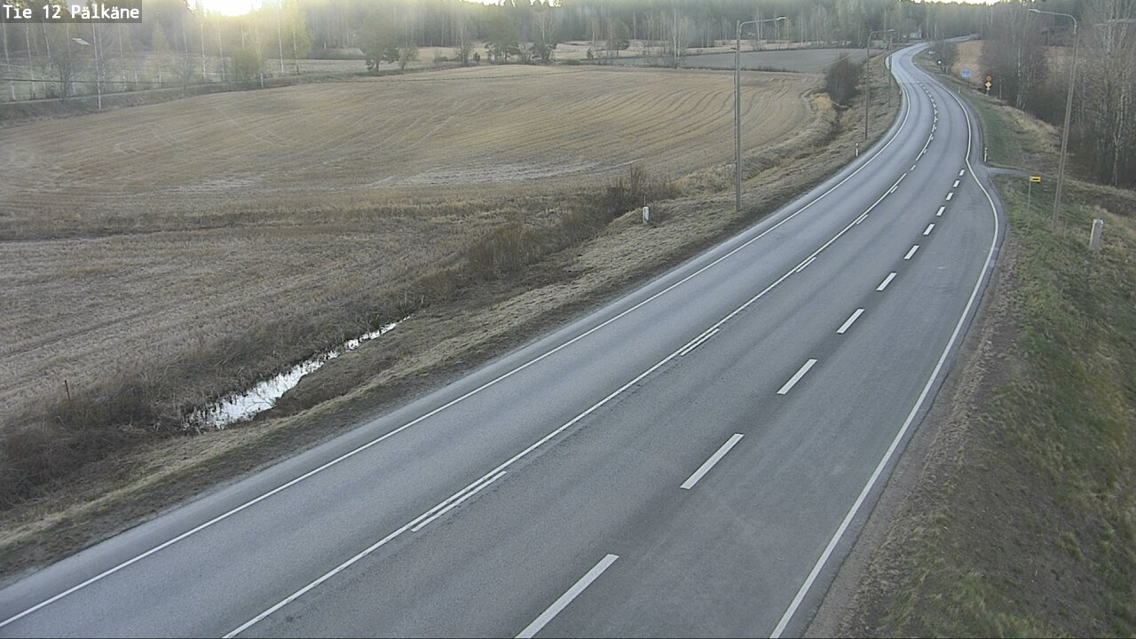 Weather Camera Image Road 12 Pälkäne, Pälkäne, Pirkanmaa