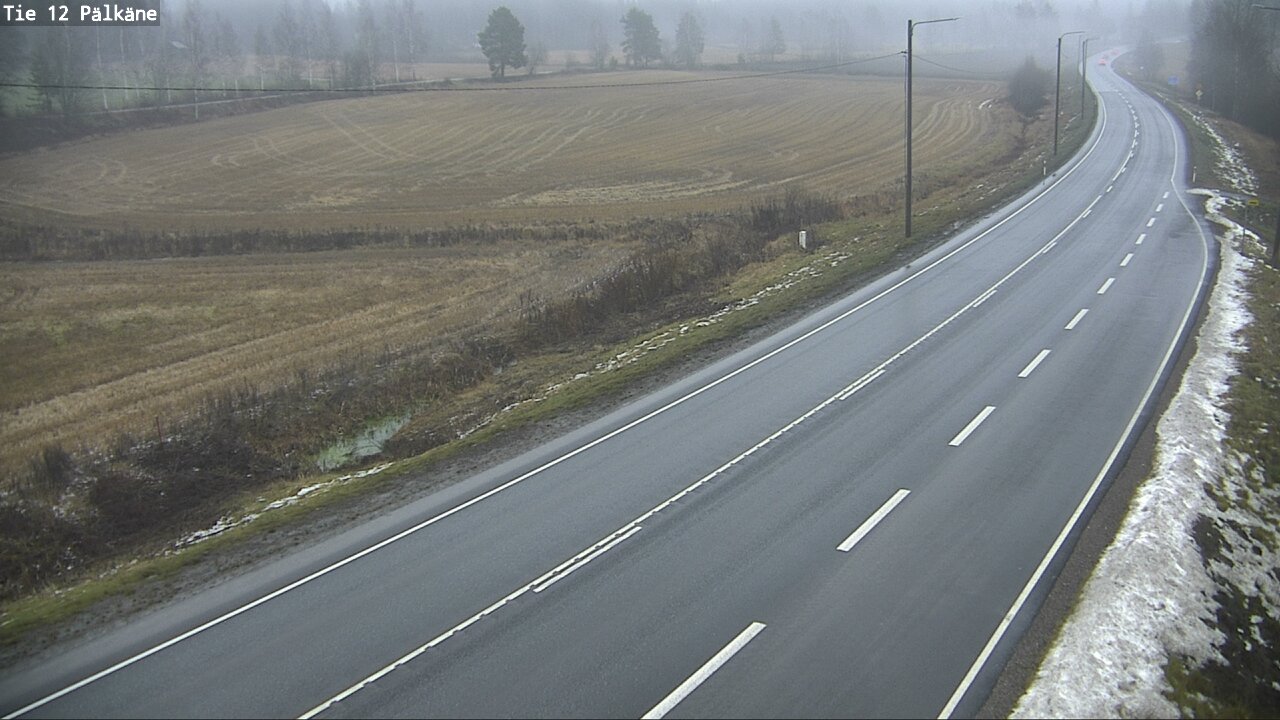 Weather Camera Image Väg 12 Pälkäne, Pälkäne, Pirkanmaa