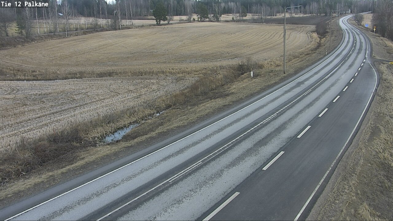 Weather Camera Image Väg 12 Pälkäne, Pälkäne, Pirkanmaa
