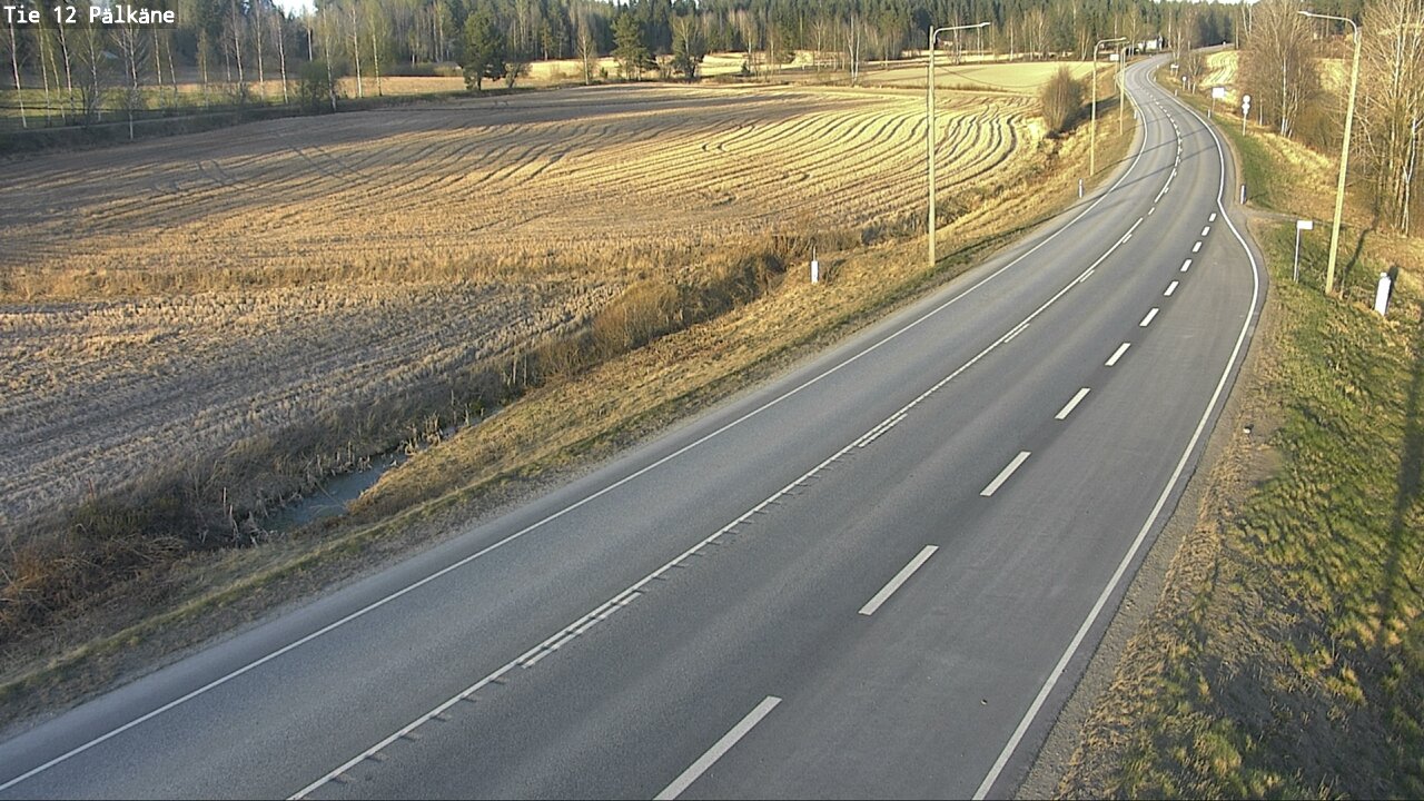 Weather Camera Image Road 12 Pälkäne, Pälkäne, Pirkanmaa