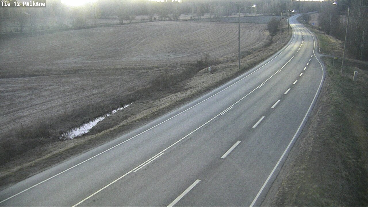 Weather Camera Image Road 12 Pälkäne, Pälkäne, Pirkanmaa