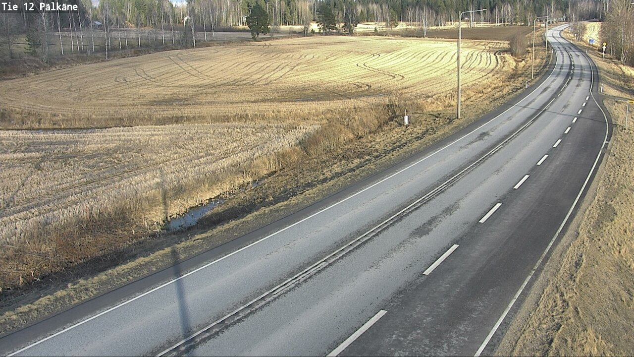 Weather Camera Image Väg 12 Pälkäne, Pälkäne, Pirkanmaa