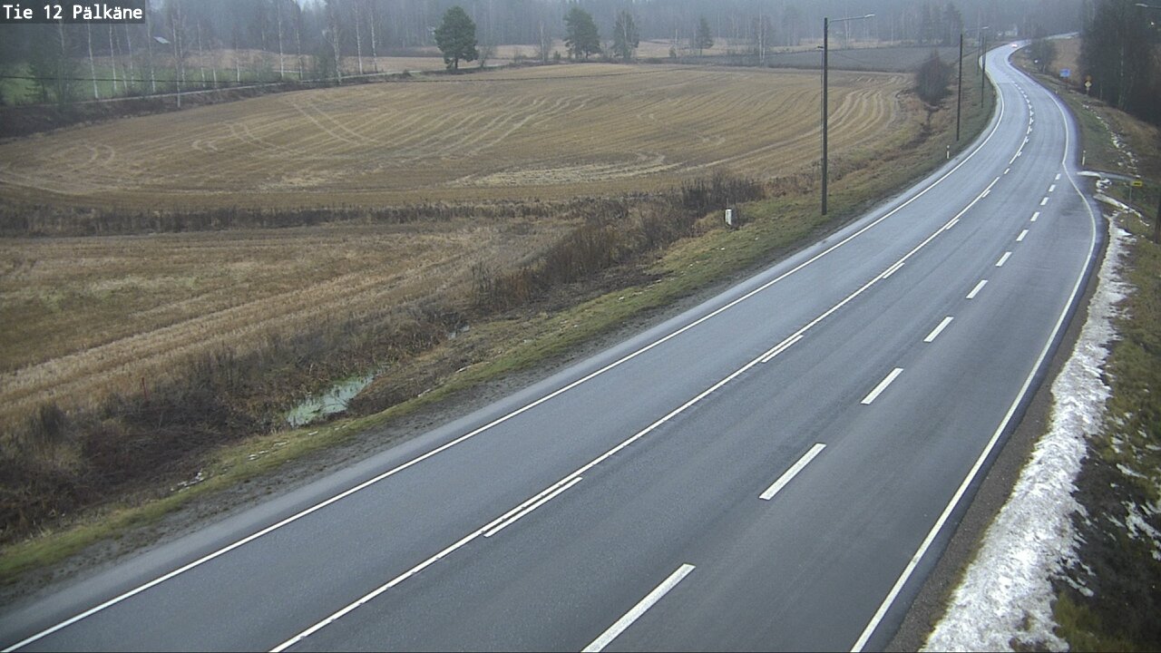 Weather Camera Image Väg 12 Pälkäne, Pälkäne, Pirkanmaa