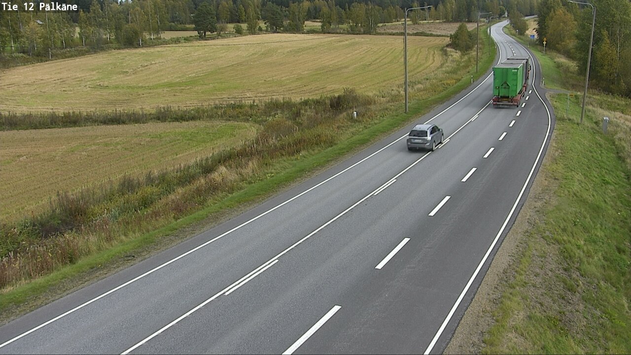 Weather Camera Image Väg 12 Pälkäne, Pälkäne, Pirkanmaa