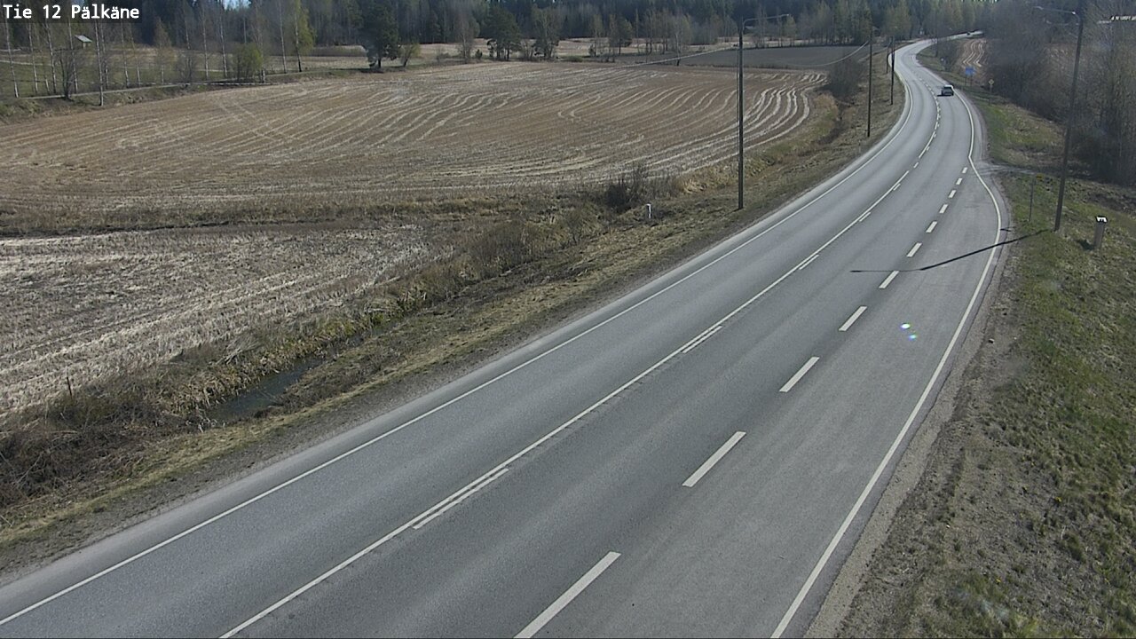 Weather Camera Image Road 12 Pälkäne, Pälkäne, Pirkanmaa