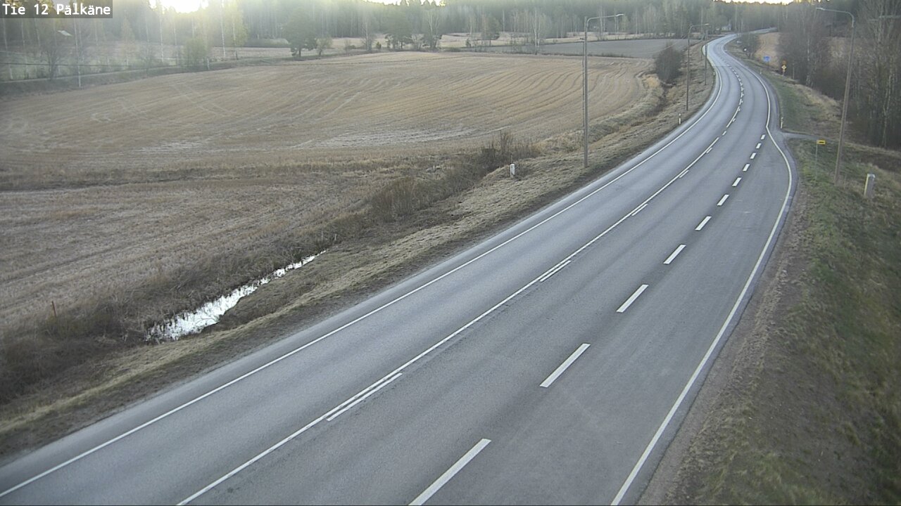 Weather Camera Image Road 12 Pälkäne, Pälkäne, Pirkanmaa