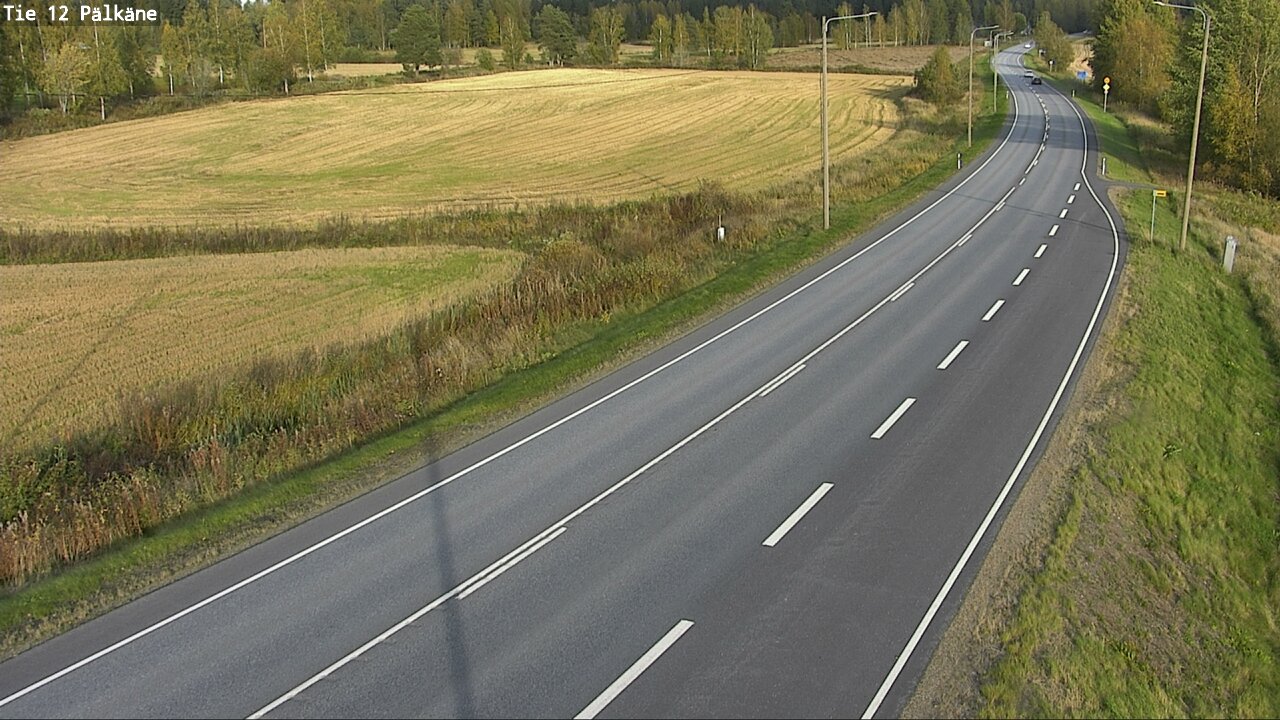 Weather Camera Image Väg 12 Pälkäne, Pälkäne, Pirkanmaa
