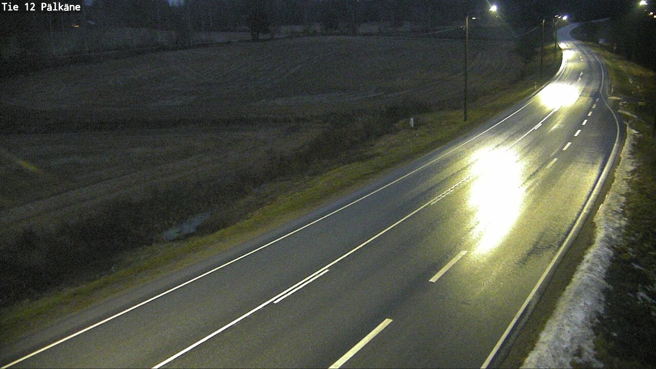 Weather Camera Image Väg 12 Pälkäne, Pälkäne, Pirkanmaa
