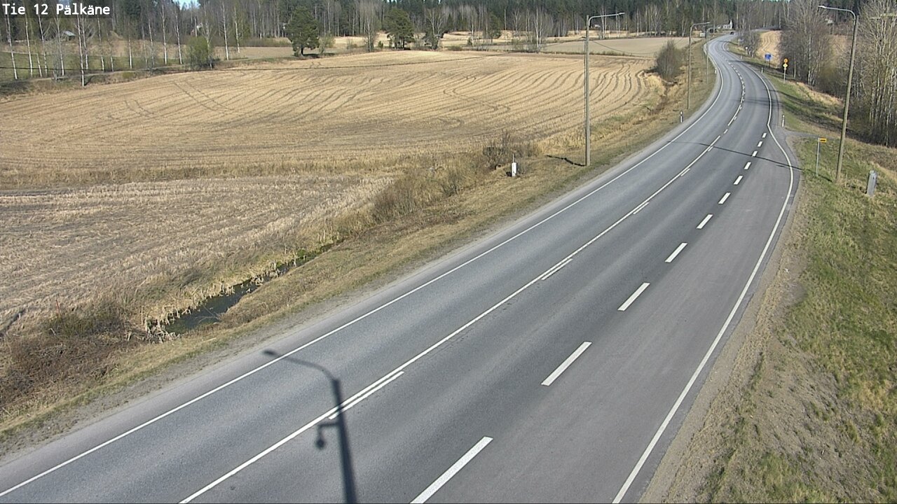 Weather Camera Image Road 12 Pälkäne, Pälkäne, Pirkanmaa