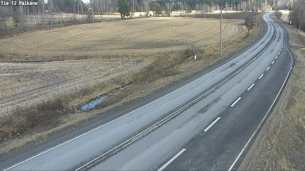 Weather Camera Image Väg 12 Pälkäne, Pälkäne, Pirkanmaa
