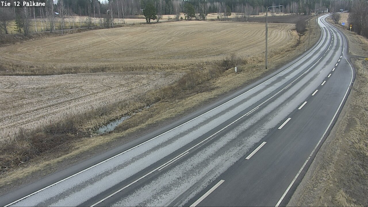 Weather Camera Image Väg 12 Pälkäne, Pälkäne, Pirkanmaa