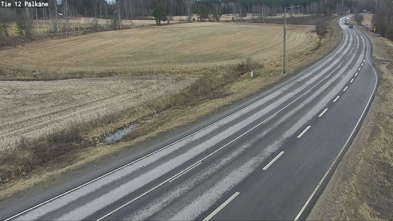 Weather Camera Image Väg 12 Pälkäne, Pälkäne, Pirkanmaa