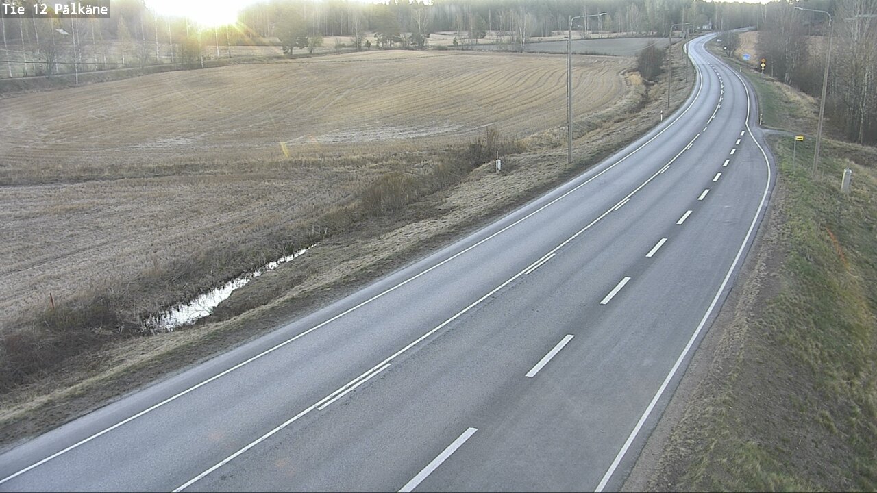 Weather Camera Image Road 12 Pälkäne, Pälkäne, Pirkanmaa