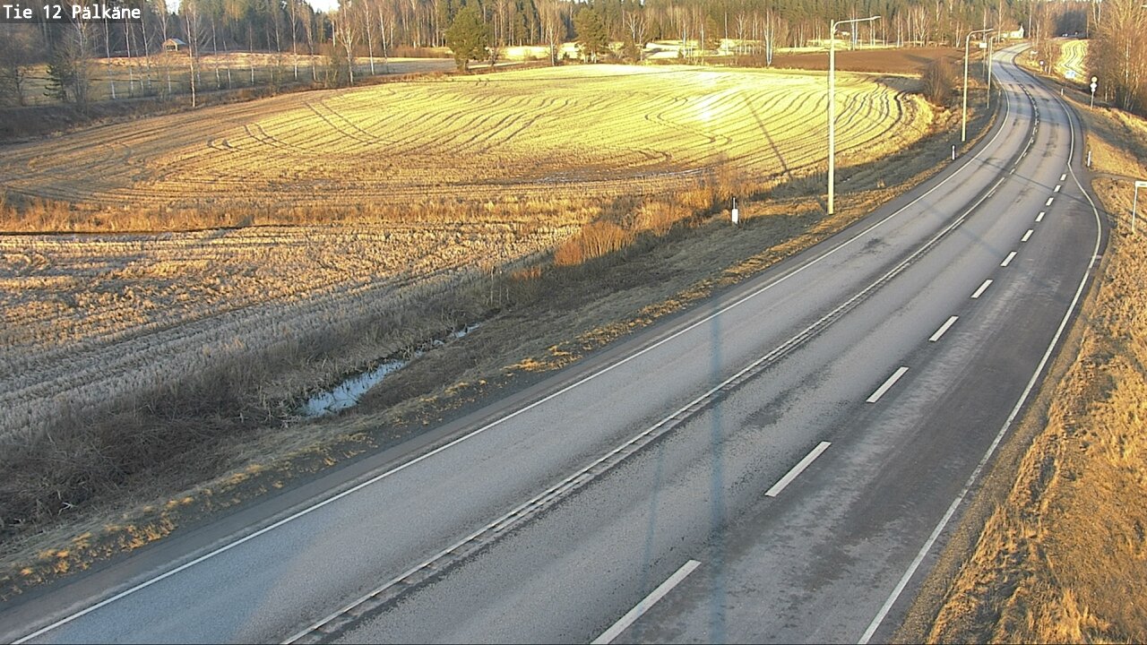 Weather Camera Image Väg 12 Pälkäne, Pälkäne, Pirkanmaa