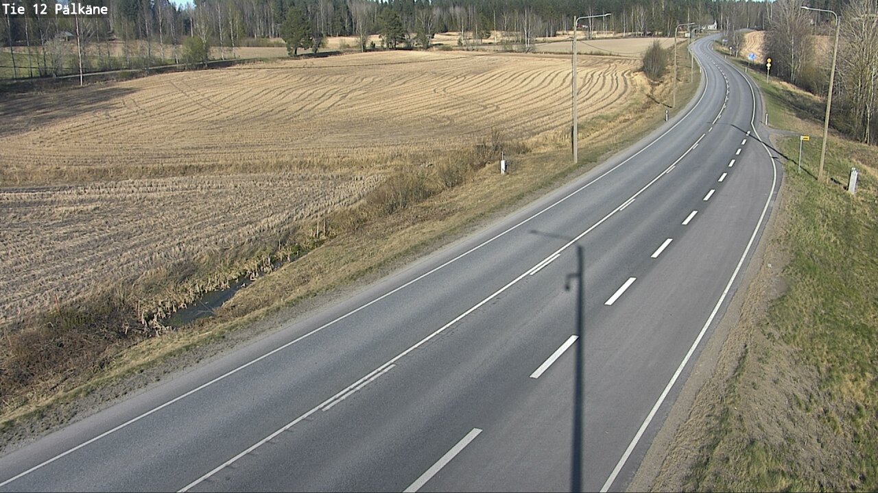 Weather Camera Image Road 12 Pälkäne, Pälkäne, Pirkanmaa