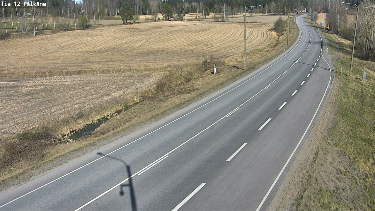 Weather Camera Image Road 12 Pälkäne, Pälkäne, Pirkanmaa