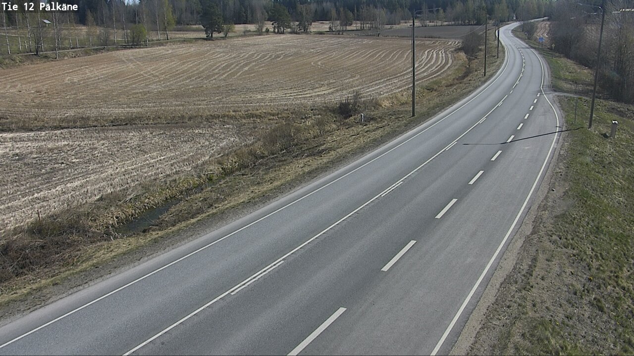 Weather Camera Image Road 12 Pälkäne, Pälkäne, Pirkanmaa