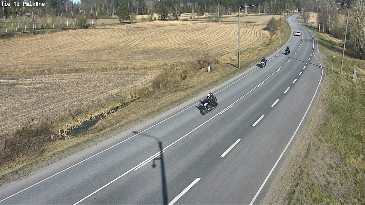 Weather Camera Image Road 12 Pälkäne, Pälkäne, Pirkanmaa