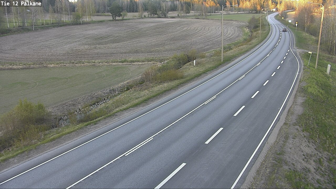 Weather Camera Image Road 12 Pälkäne, Pälkäne, Pirkanmaa