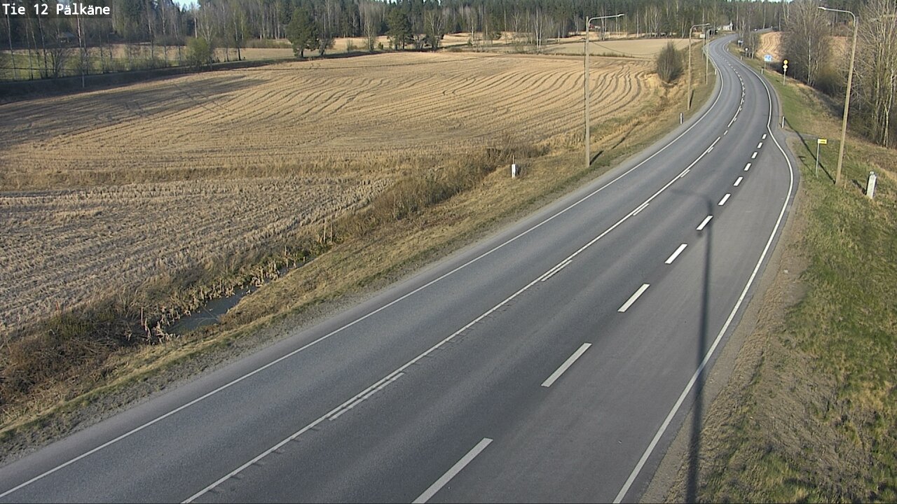 Weather Camera Image Road 12 Pälkäne, Pälkäne, Pirkanmaa