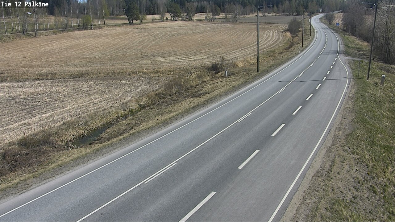 Weather Camera Image Road 12 Pälkäne, Pälkäne, Pirkanmaa