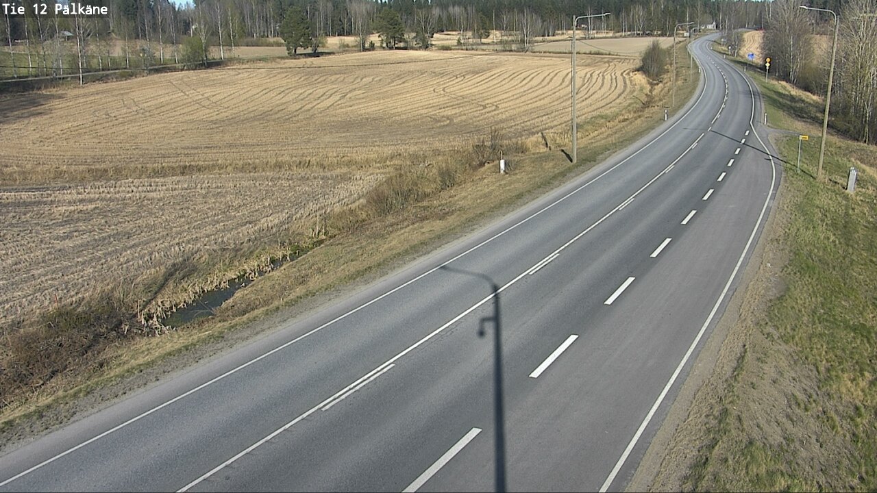 Weather Camera Image Road 12 Pälkäne, Pälkäne, Pirkanmaa