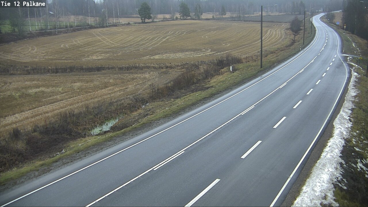 Weather Camera Image Väg 12 Pälkäne, Pälkäne, Pirkanmaa