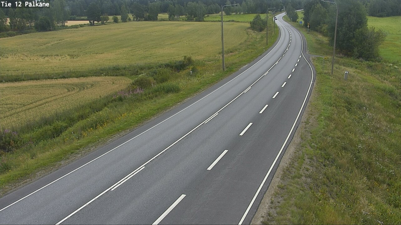 Weather Camera Image Väg 12 Pälkäne, Pälkäne, Pirkanmaa