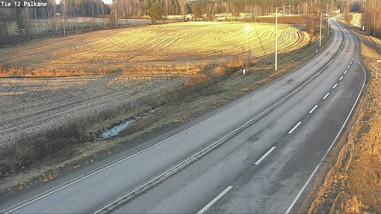 Weather Camera Image Väg 12 Pälkäne, Pälkäne, Pirkanmaa