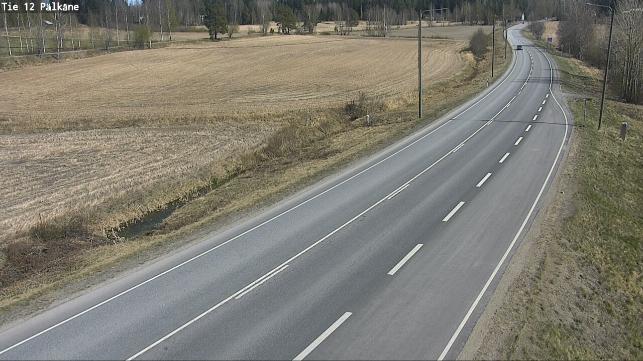 Weather Camera Image Road 12 Pälkäne, Pälkäne, Pirkanmaa