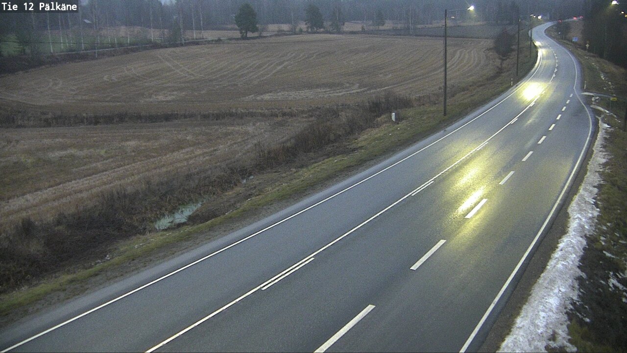 Weather Camera Image Väg 12 Pälkäne, Pälkäne, Pirkanmaa