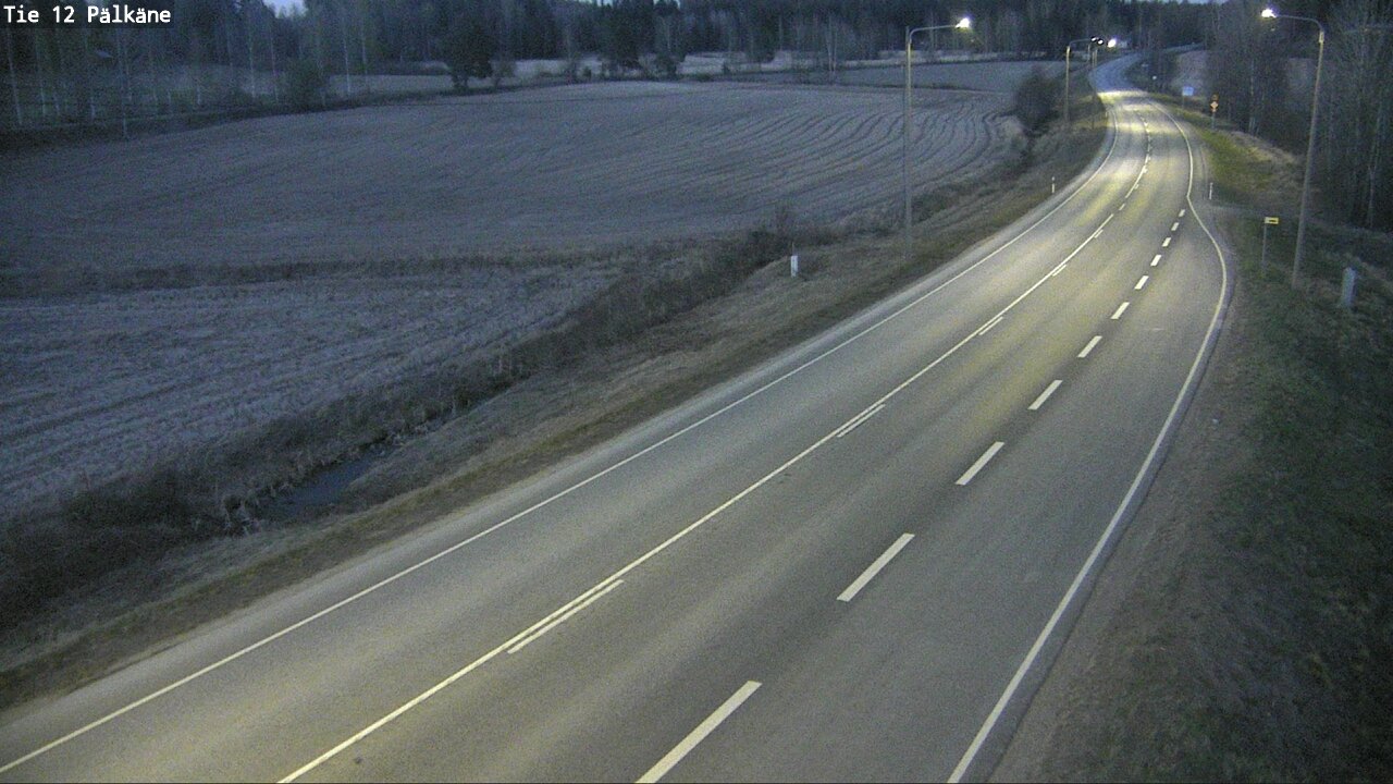 Weather Camera Image Road 12 Pälkäne, Pälkäne, Pirkanmaa