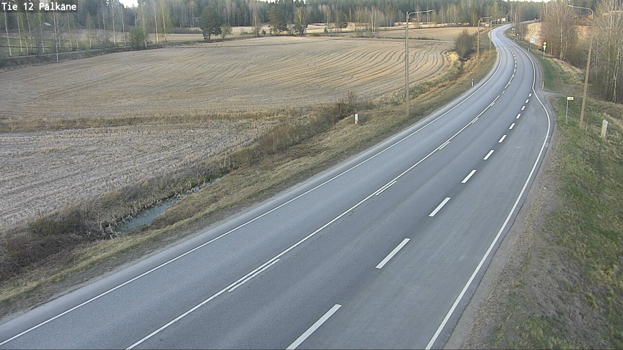 Weather Camera Image Road 12 Pälkäne, Pälkäne, Pirkanmaa