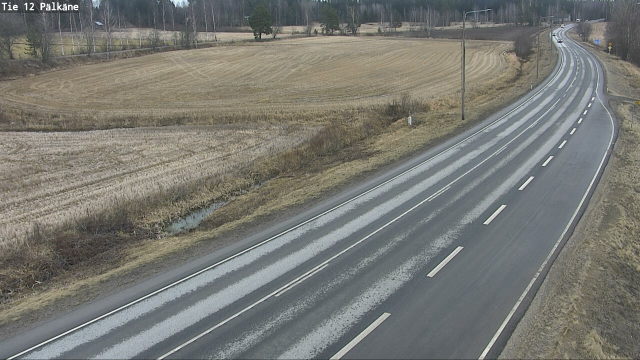 Weather Camera Image Väg 12 Pälkäne, Pälkäne, Pirkanmaa