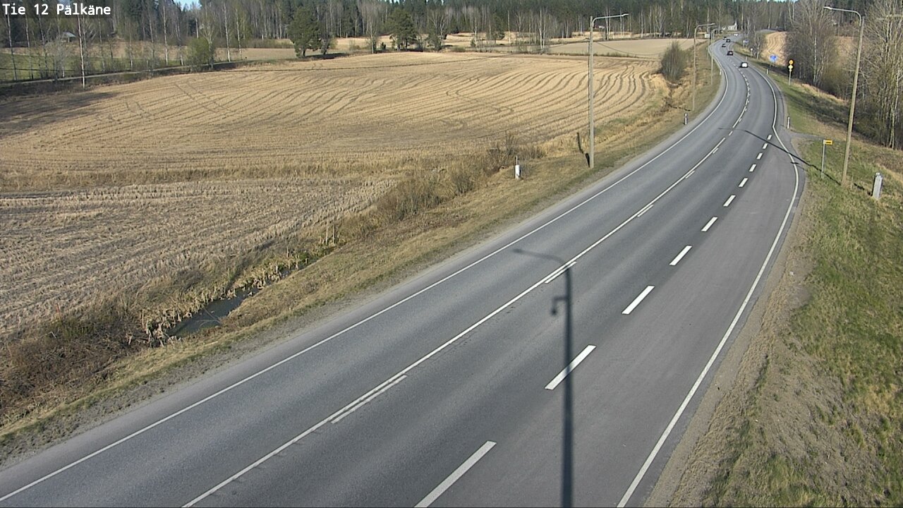 Weather Camera Image Road 12 Pälkäne, Pälkäne, Pirkanmaa
