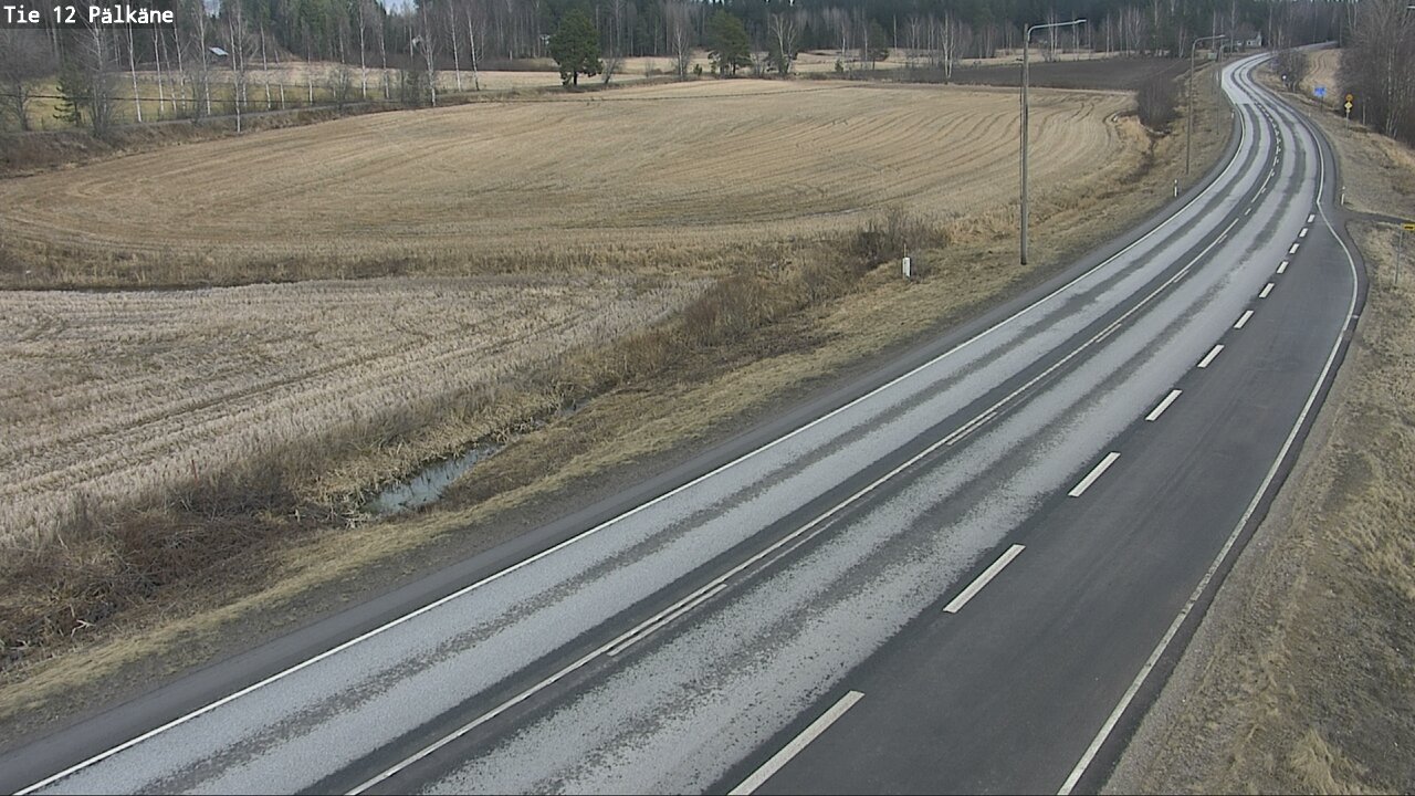 Weather Camera Image Väg 12 Pälkäne, Pälkäne, Pirkanmaa