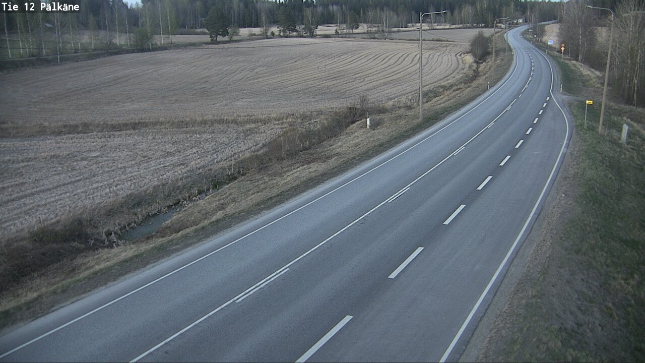Weather Camera Image Väg 12 Pälkäne, Pälkäne, Pirkanmaa