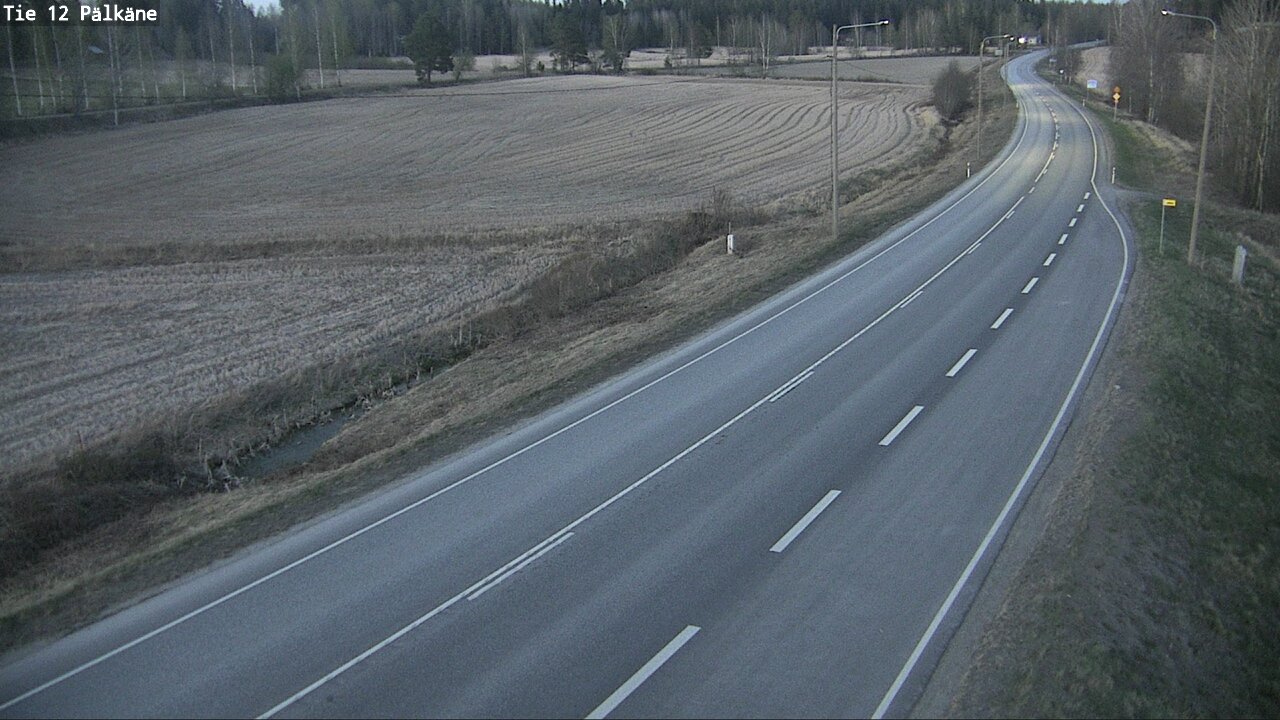 Weather Camera Image Road 12 Pälkäne, Pälkäne, Pirkanmaa