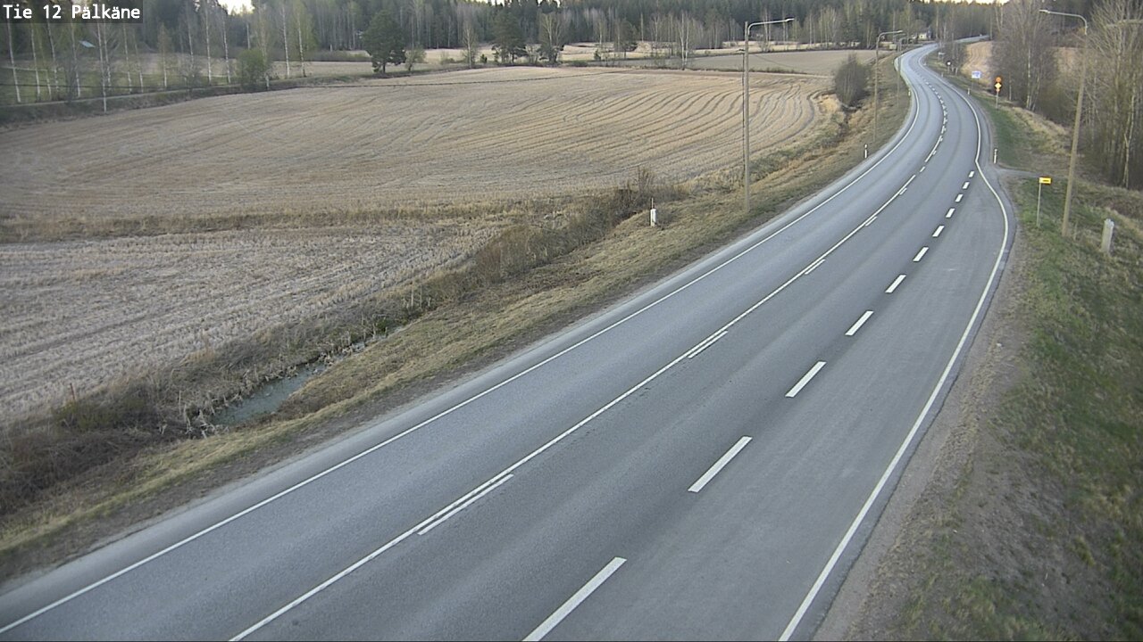 Weather Camera Image Road 12 Pälkäne, Pälkäne, Pirkanmaa