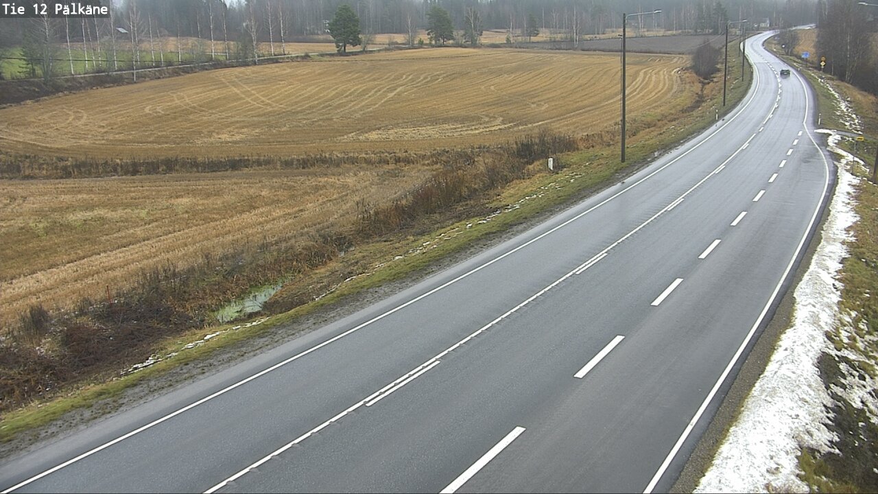 Weather Camera Image Väg 12 Pälkäne, Pälkäne, Pirkanmaa