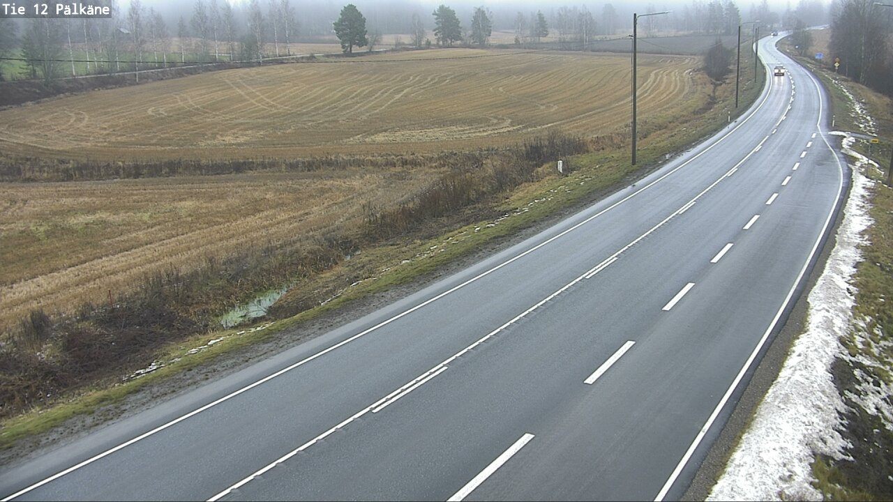 Weather Camera Image Väg 12 Pälkäne, Pälkäne, Pirkanmaa