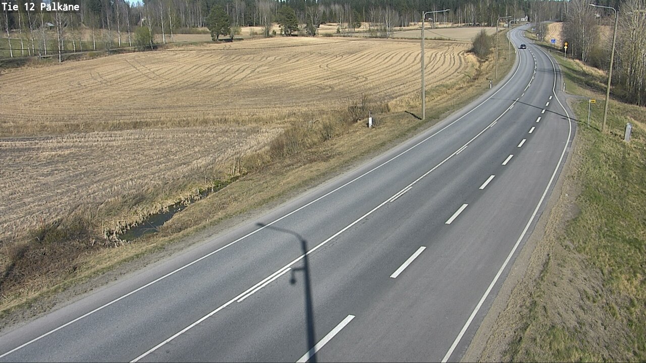 Weather Camera Image Road 12 Pälkäne, Pälkäne, Pirkanmaa