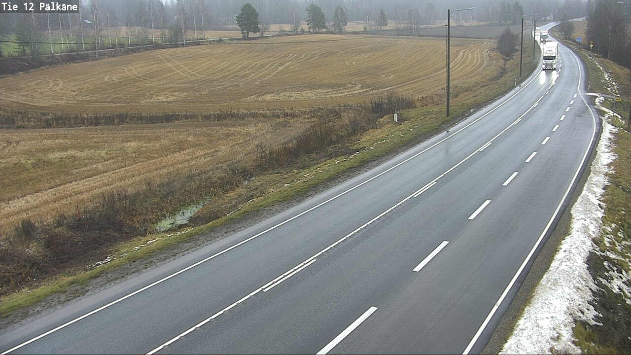 Weather Camera Image Väg 12 Pälkäne, Pälkäne, Pirkanmaa